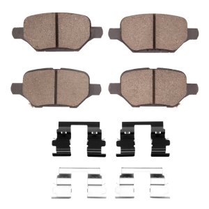 Buick Encore Brake Pads - Rear - DFC - 5000 Advanced Ceramic - `18-`22
