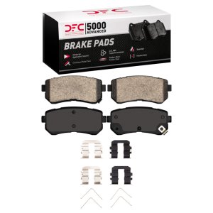 Hyundai Kona Brake Pads - Rear - DFC - 5000 Advanced Ceramic - `18-`25