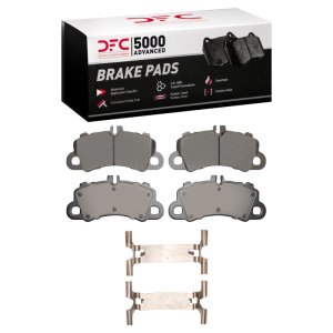 Porsche Cayenne Brake Pads - Front - DFC - 5000 Advanced Low Metallic - `19-`23