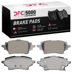Toyota C-HR Brake Pads - Rear - DFC - 5000 Advanced Ceramic - `18-`22