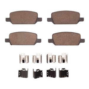 Tesla Model Y Brake Pads - Rear - DFC - 5000 Advanced Ceramic - `17-`25