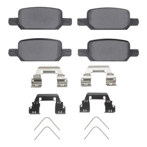 Chevrolet Colorado Brake Pads - Rear - DFC - 5000 Advanced Ceramic - `21-`22