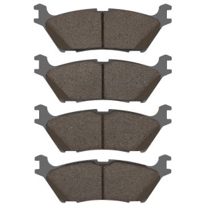 Ford F-150 Lightning Brake Pads - Rear - DFC - 5000 Advanced Ceramic - `22-`25