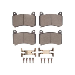Tesla Model Y Brake Pads - Front - DFC - 5000 Advanced Ceramic - `17-`25