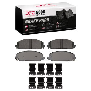 Dodge Durango Brake Pads - Front - DFC - 5000 Advanced Semi Metallic - `21-`25