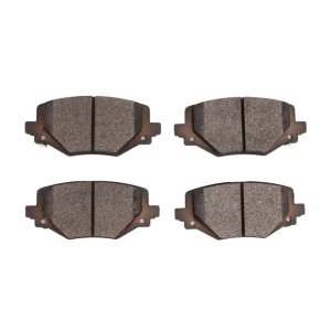 Dodge Durango Brake Pads - Rear - DFC - 5000 Advanced Semi Metallic - `21-`25