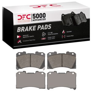 Toyota GR Yaris Brake Pads - Front - DFC - 5000 Advanced Low Metallic - `22-`25