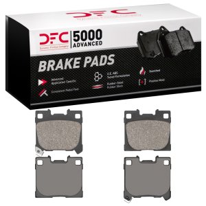 Toyota Corolla Brake Pads - Rear - DFC - 5000 Advanced Low Metallic - `22-`25