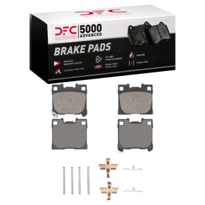 Toyota GR Corolla Brake Pads - Rear - DFC - 5000 Advanced Low Metallic - `22-`25