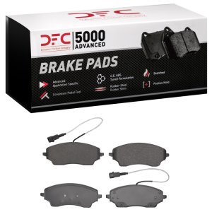 Ram ProMaster 2500 Brake Pads - Rear - DFC - 5000 Advanced Semi Metallic - `22-`25