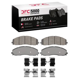 Ford F-350 Super Duty Brake Pads - Front - DFC - 5000 Advanced Semi Metallic - `23-`25