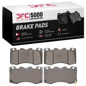 Ford Mustang Brake Pads - Front - DFC - 5000 Advanced Low Metallic - `24-`25 Ford Mustang Brake Pads - Front - DFC - 5000 Advanced Low Metallic - `24-`25