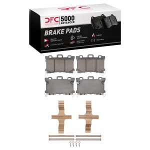 Nissan Z Brake Pads - Front - DFC - 5000 Advanced Low Metallic - `24-`25