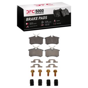 Audi A6 Quattro Brake Pads - Rear - DFC - 5000 Advanced Low Metallic - `99-`06