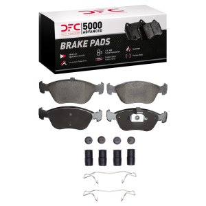 Volvo S70 Brake Pads - Front - DFC - 5000 Advanced Low Metallic - `98-`04