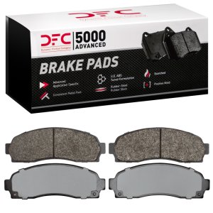 Ford Explorer Sport Trac Brake Pads - Front - DFC - 5000 Advanced Semi Metallic - `01-`11