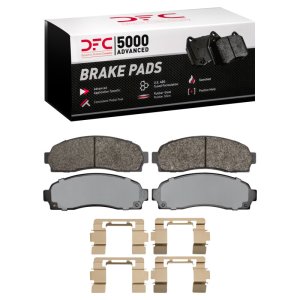 Ford Ranger Brake Pads - Front - DFC - 5000 Advanced Semi Metallic - `03-`11