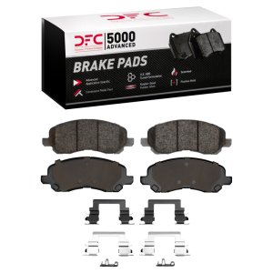 Chrysler Sebring Brake Pads - Front - DFC - 5000 Advanced Semi-Metallic - `07-`16