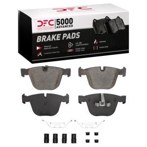 BMW 550i GT Brake Pads - Rear - DFC - 5000 Advanced Low Metallic - `09-`17
