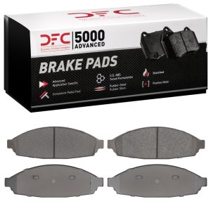 Ford Crown Victoria Brake Pads - Front - DFC - 5000 Advanced Semi Metallic - `03-`11