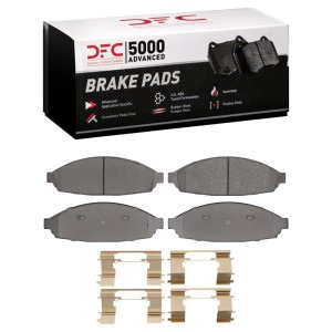Ford Crown Victoria Brake Pads - Front - DFC - 5000 Advanced Semi Metal - `03-`11
