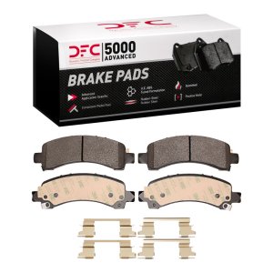 Chevrolet Express 2500 Brake Pads - Rear - DFC - 5000 Advanced Semi Metallic - `18-`20