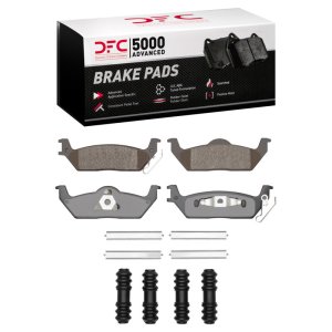 Ford F-150 Brake Pads - Rear - DFC - 5000 Advanced Ceramic - `10-`11