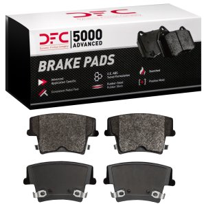 Chrysler 300 Brake Pads - Rear - DFC - 5000 Advanced Semi Metallic - `05-`18