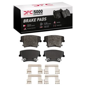 Chrysler 300 Brake Pads - Rear - DFC - 5000 Advanced Semi Metallic - `05-`18