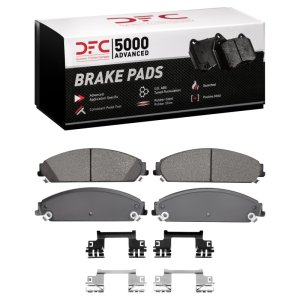 Chrysler 300 Brake Pads - Front - DFC - 5000 Advanced Semi Metallic - `05-`23