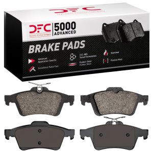 Chevrolet Cobalt Brake Pads - Rear - DFC - 5000 Advanced Low Met - `03-`18