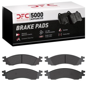 Ford Taurus Brake Pads - Front - DFC - 5000 Advanced Low Metallic - `10-`12