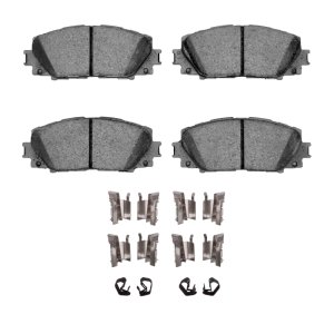 Scion IQ Brake Pads - Front - DFC - 5000 Advanced Ceramic - `12-`19