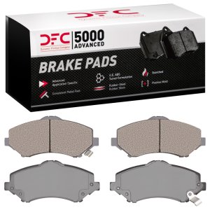 Chrysler Town & Country Brake Pads - Front - DFC - 5000 Advanced Semi Met - `08-`12