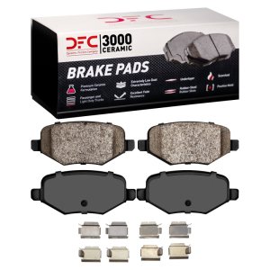 Ford Taurus SHO Brake Pads - Rear - DFC - 5000 Advanced Ceramic - `09-`19