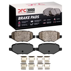 Lincoln MKT Brake Pads - Rear - DFC - 5000 Advanced Ceramic - `13-`16