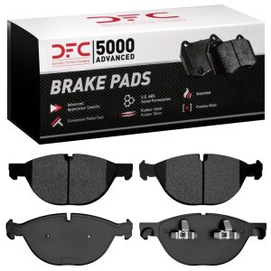 BMW X6 Brake Pads - Front - DFC - 5000 Advanced Low Metallic - `08-`14