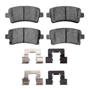 Saab 9-5 Brake Pads - Rear - DFC - 5000 Advanced Low Metallic - 2011