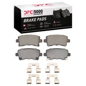 Saab 9-5 Brake Pads - Rear - DFC - 5000 Advanced Low Metallic - 2011