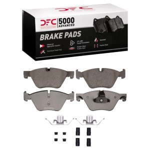 BMW 528i xDrive Brake Pads - Front - DFC - 5000 Advanced Ceramic - `12-`16
