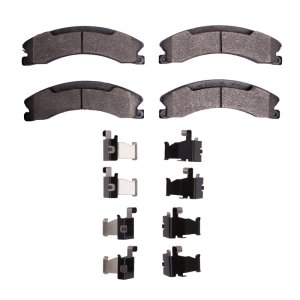 Chevrolet Express 4500 Brake Pads - Rear - DFC - 5000 Advanced Semi Metallic - `18-`20