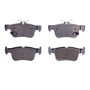 Ford Edge Brake Pads - Rear - DFC - 5000 Advanced Low Metallic - `19-`24
