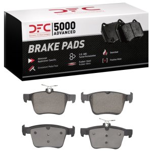Volkswagen E-Golf Brake Pads - Rear - DFC - 5000 Advanced Low Metallic - `17-`19