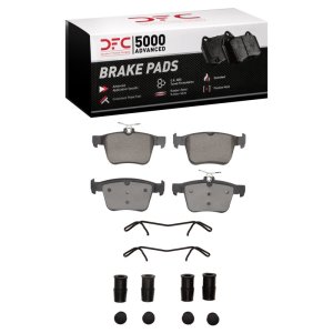 Volkswagen E-Golf Brake Pads - Rear - DFC - 5000 Advanced Low Metallic - `17-`19
