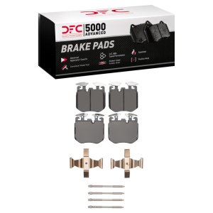 BMW M440i Brake Pads - Front - DFC - 5000 Advanced Low Metallic + Hardware Kit - `16-`22