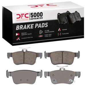 Acura Integra Brake Pads - Rear - DFC - 5000 Advanced Low Metallic - `17-`25