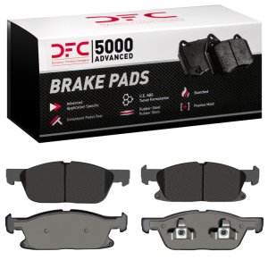 Ford Edge Brake Pads - Front - DFC - 5000 Advanced Low Metallic - `19-`24