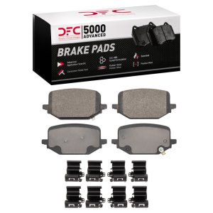 Ford Explorer Brake Pads - Rear - DFC - 5000 Advanced Low Metallic - `20-`25