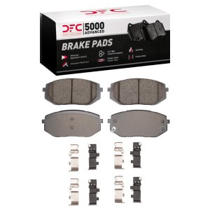 Hyundai Sonata Brake Pads - Front - DFC - 5000 Advanced Low Metallic - `21-`25