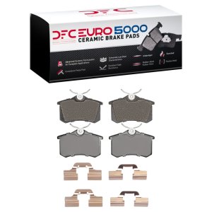 Audi TT Brake Pads - Rear - DFC - Euro 5000 Ceramic - `99-`15